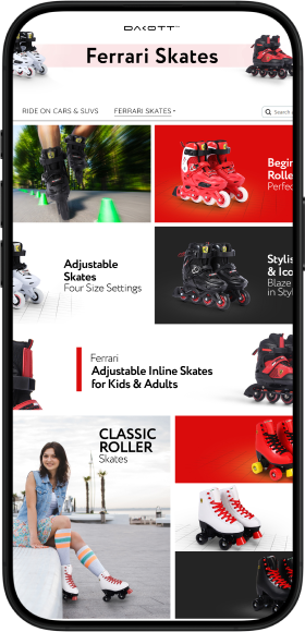 Image gallery marquee